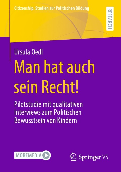 Cover image for book Man hat auch sein Recht!