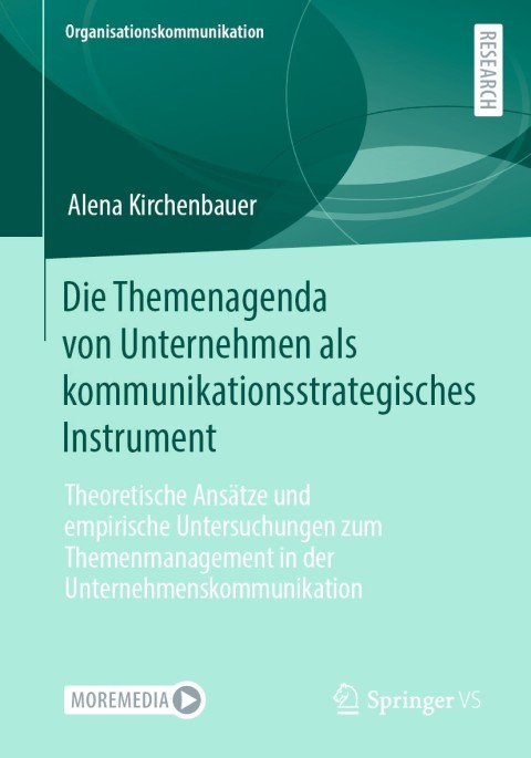Cover image for book Die Themenagenda von Unternehmen als kommunikationsstrategisches Instrument