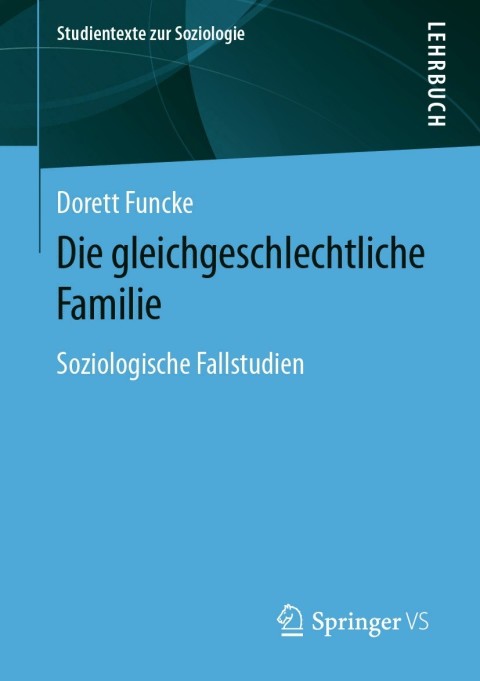 Cover image for book Die gleichgeschlechtliche Familie