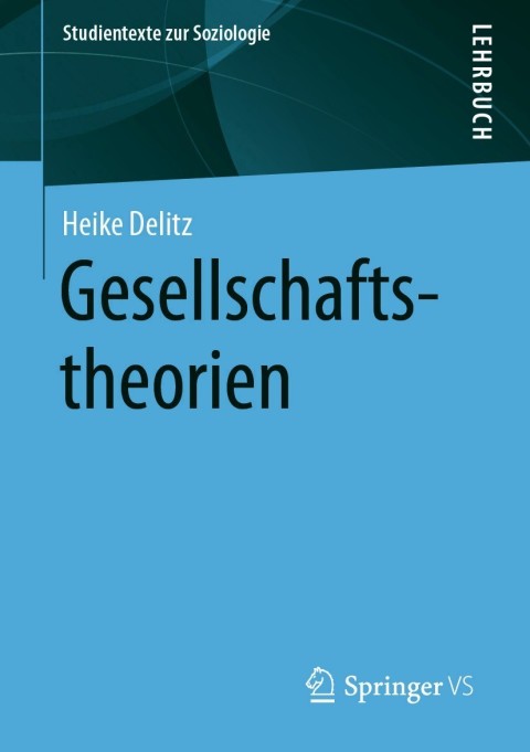 Cover image for book Gesellschaftstheorien