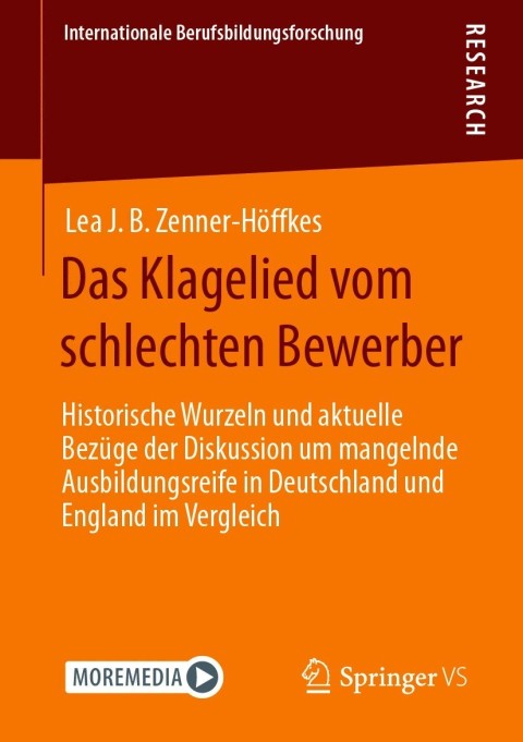 Cover image for book Das Klagelied vom schlechten Bewerber