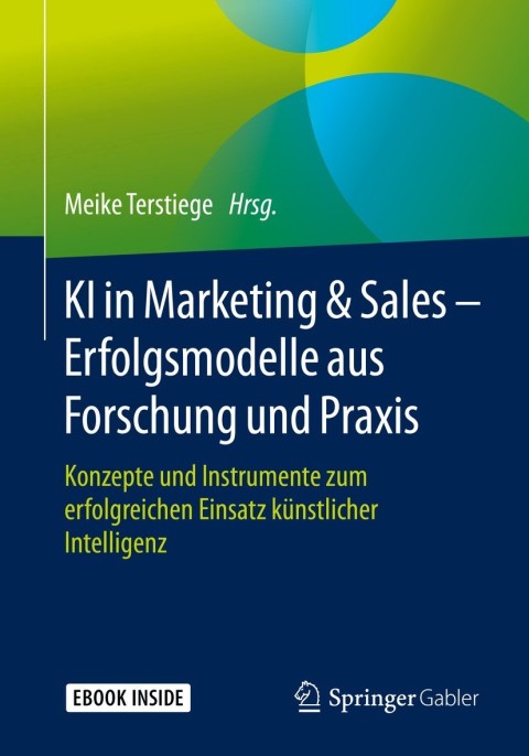Cover image for book KI in Marketing & Sales – Erfolgsmodelle aus Forschung und Praxis