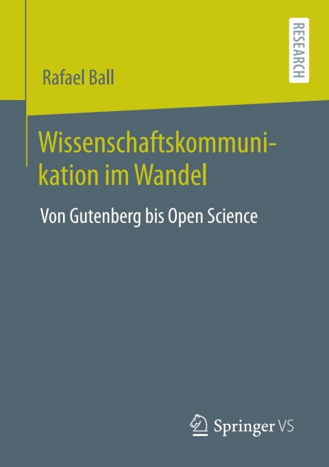 Cover image for book Wissenschaftskommunikation im Wandel