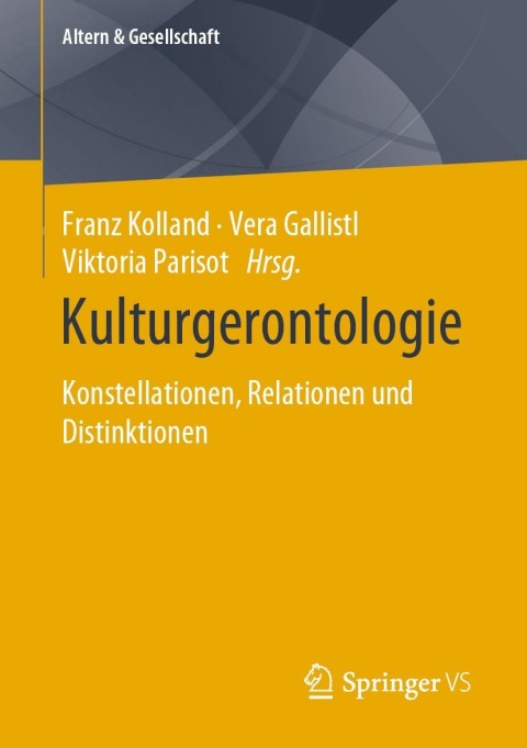 Cover image for book Kulturgerontologie