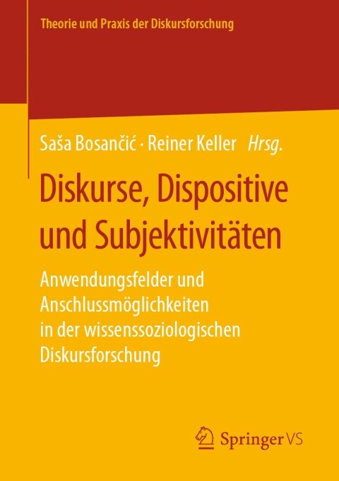 Cover image for book Diskurse, Dispositive und Subjektivitäten