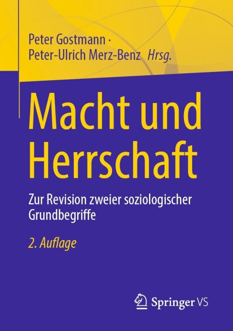 Cover image for book Macht und Herrschaft