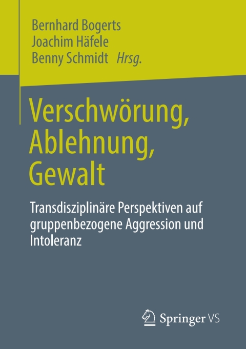 Cover image for book Verschwörung, Ablehnung, Gewalt