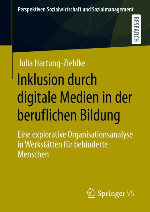 Cover image for book Inklusion durch digitale Medien in der beruflichen Bildung