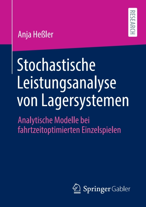 Cover image for book Stochastische Leistungsanalyse von Lagersystemen