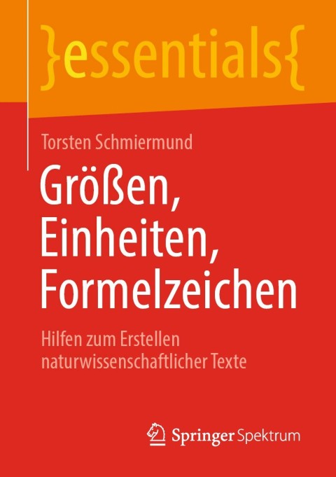Cover image for book Größen, Einheiten, Formelzeichen