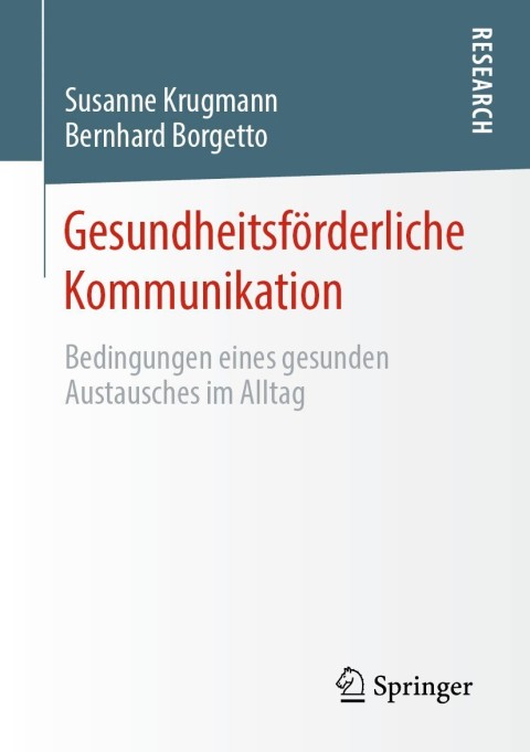 Cover image for book Gesundheitsförderliche Kommunikation