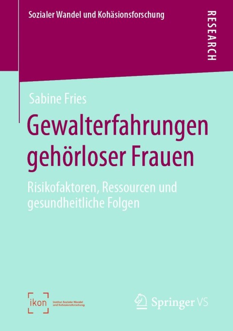 Cover image for book Gewalterfahrungen gehörloser Frauen
