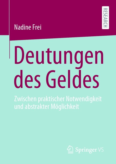 Cover image for book Deutungen des Geldes