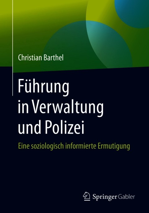 Cover image for book Führung in Verwaltung und Polizei