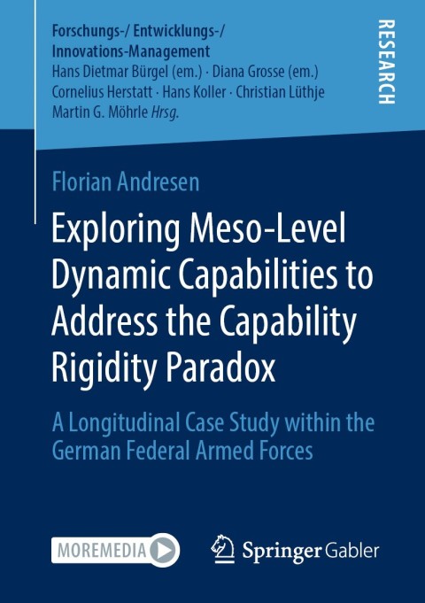 Cover image for book Exploring Meso-Level Dynamic Capabilities to Address the Capability Rigidity Paradox
