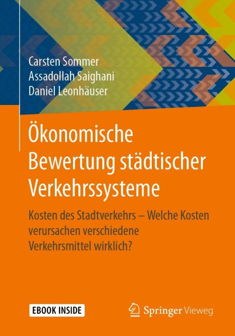 Cover image for book Ökonomische Bewertung städtischer Verkehrssysteme