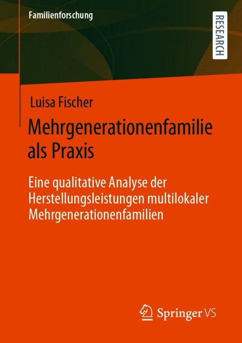 Cover image for book Mehrgenerationenfamilie als Praxis