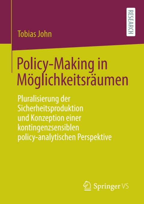 Cover image for book Policy-Making in Möglichkeitsräumen