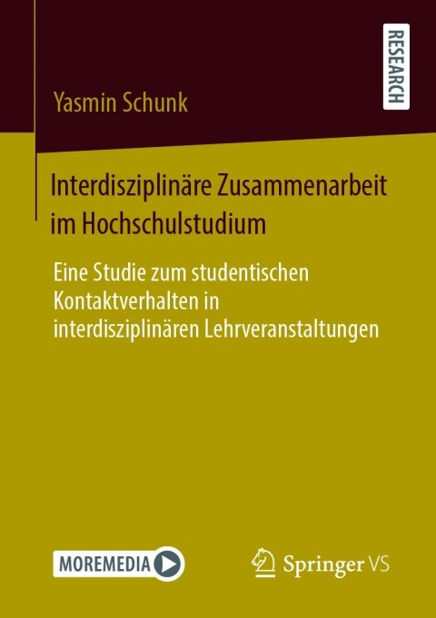 Cover image for book Interdisziplinäre Zusammenarbeit im Hochschulstudium