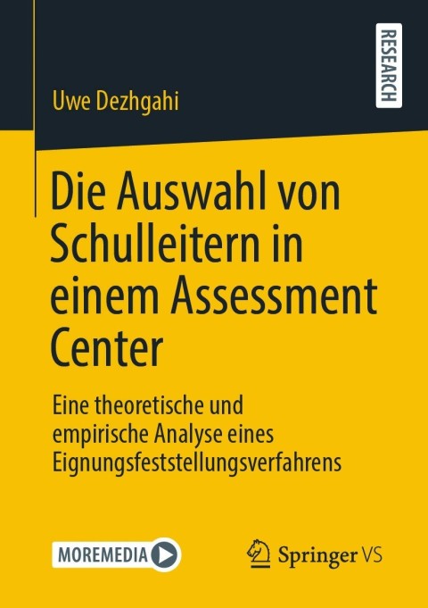 Cover image for book Die Auswahl von Schulleitern in einem Assessment Center