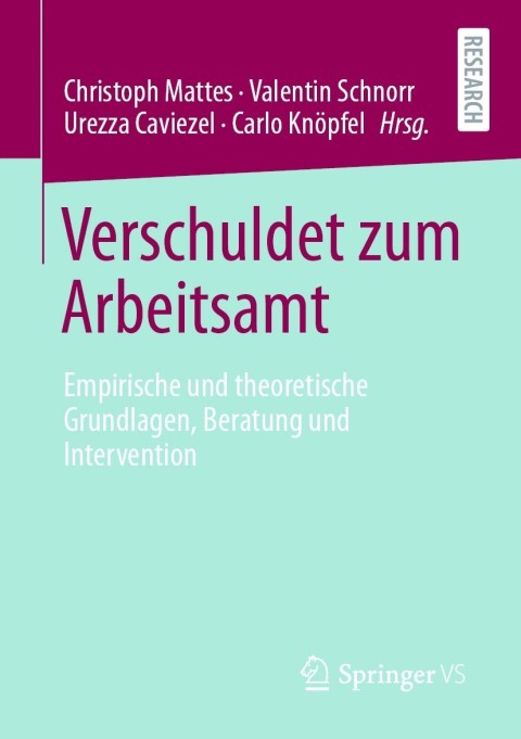 Cover image for book Verschuldet zum Arbeitsamt
