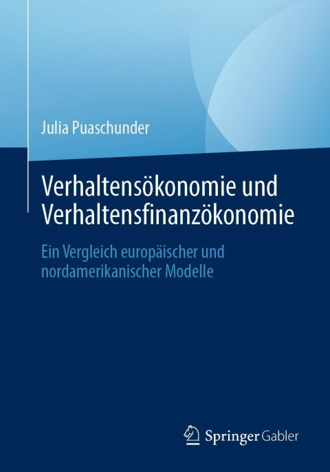 VerhaltensÃ¶konomie und VerhaltensfinanzÃ¶konomie 