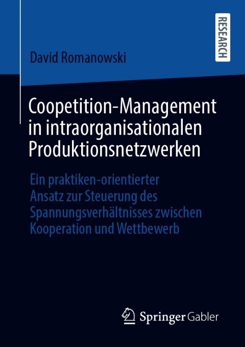 Cover image for book Coopetition-Management in intraorganisationalen Produktionsnetzwerken