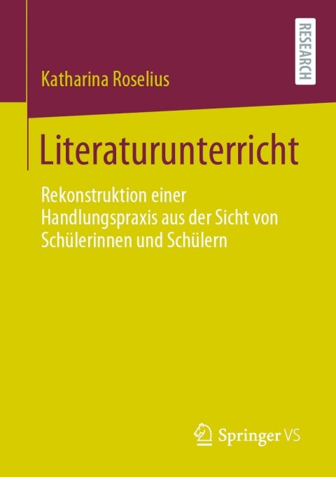 Cover image for book Literaturunterricht
