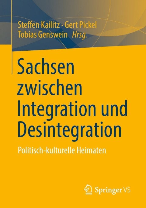 Cover image for book Sachsen zwischen Integration und Desintegration