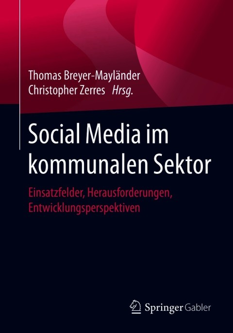 Cover image for book Social Media im kommunalen Sektor