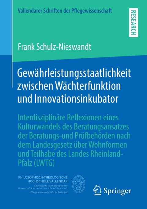 Cover image for book Gewährleistungsstaatlichkeit zwischen Wächterfunktion und Innovationsinkubator