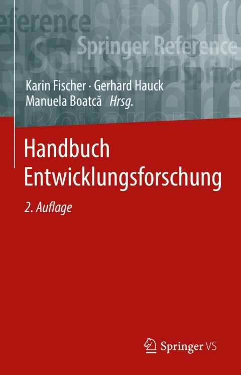 Cover image for book Handbuch Entwicklungsforschung