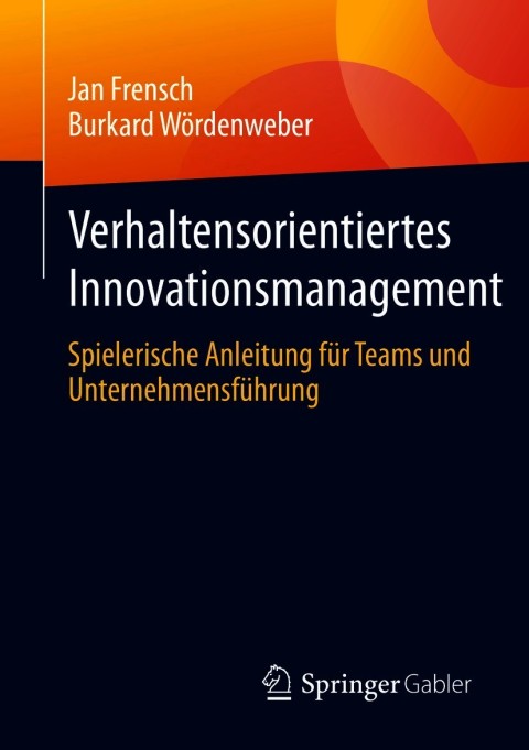 Cover image for book Verhaltensorientiertes Innovationsmanagement