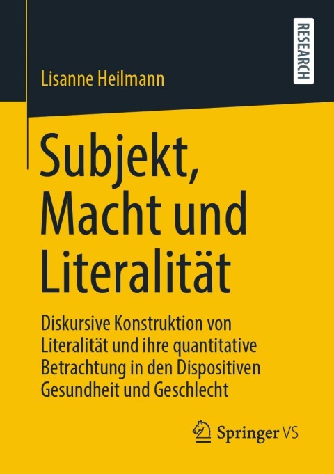 Cover image for book Subjekt, Macht und Literalität