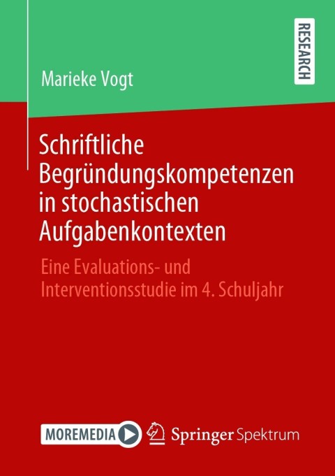 Cover image for book Schriftliche Begründungskompetenzen in stochastischen Aufgabenkontexten