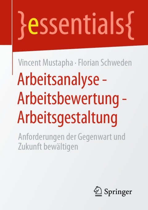 Cover image for book Arbeitsanalyse – Arbeitsbewertung – Arbeitsgestaltung