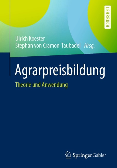 Cover image for book Agrarpreisbildung