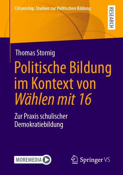 Cover image for book Politische Bildung im Kontext von Wählen mit 16