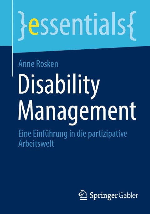 Cover image for book Disability Management