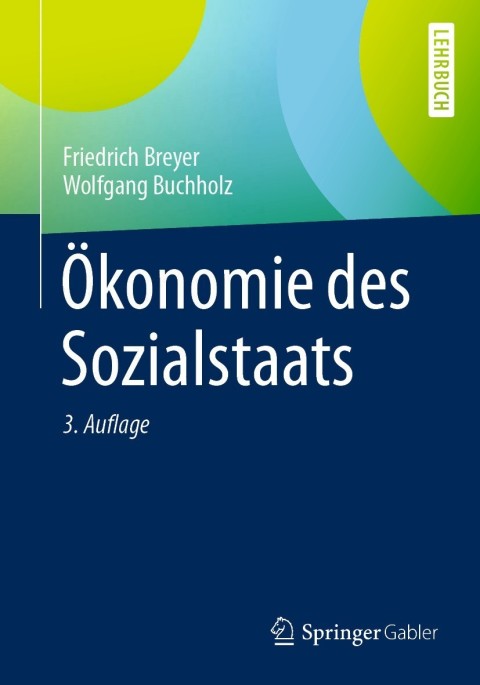 Cover image for book Ökonomie des Sozialstaats