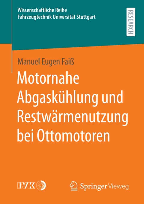 Cover image for book Motornahe Abgaskühlung und Restwärmenutzung bei Ottomotoren