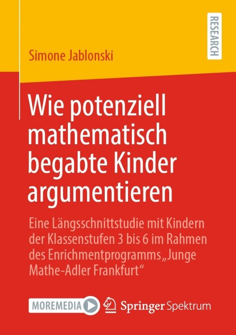 Cover image for book Wie potenziell mathematisch begabte Kinder argumentieren