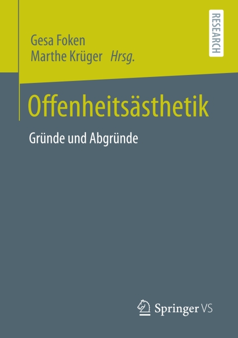 Cover image for book Offenheitsästhetik