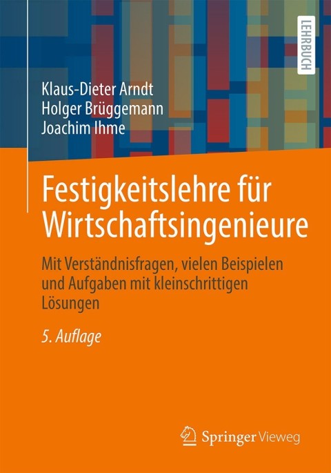Cover image for book Festigkeitslehre für Wirtschaftsingenieure