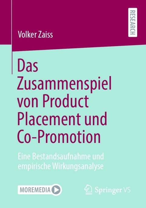 Cover image for book Das Zusammenspiel von Product Placement und Co-Promotion