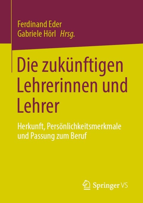 Cover image for book Die zukünftigen Lehrerinnen und Lehrer