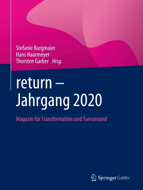 Cover image for book return – Jahrgang 2020
