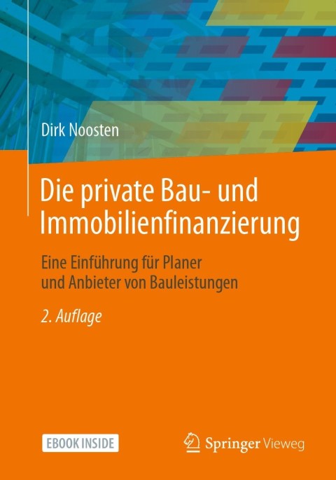 Cover image for book Die private Bau- und Immobilienfinanzierung