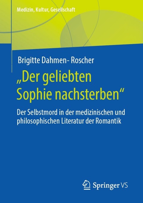 Cover image for book „Der geliebten Sophie nachsterben“