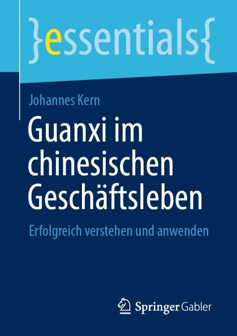 Cover image for book Guanxi im chinesischen Geschäftsleben